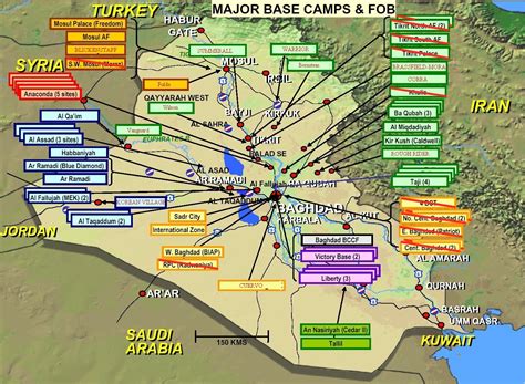 camp warhorse iraq map